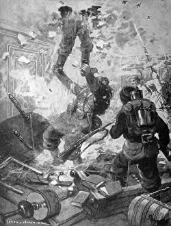 How the Chateau was Taken, World War I, France, 1915