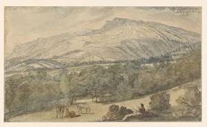 Derbyshire England United Kingdom Prints: By Chatsworth in Derbyshire, 1694. Creator: Jan Siberechts