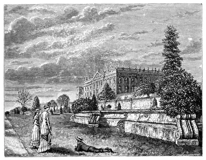 Chatsworth House from the South West, 1900