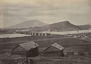 Chattanooga Collection: Chattanooga from the North, 1860s. Creator: George N. Barnard