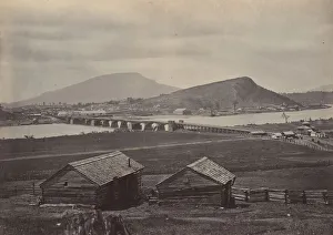 George Norman Prints: Chattanooga from the North, 1860s. Creator: George N. Barnard