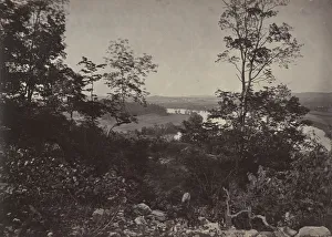 George Norman Prints: Chattanooga Valley from Lookout Mountain, 1860s. Creator: George N. Barnard