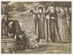 Burne Jones Edward Prints: Chaucer's Dream of Good Women, 1900. Creator: Unknown