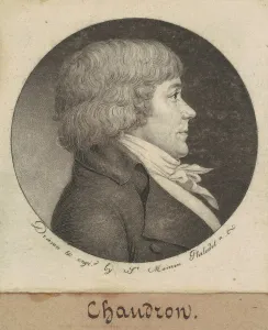 Necktie Prints: Chaudron, 1798-1802. Creator: Charles Balthazar Julien Fevret de Saint-Memin