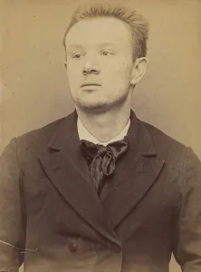 Publicist Prints: Chaumelin. Odilon. 22 ans, ne a Paris VIe. Publiciste. Anarchiste. 24 / 3 / 94