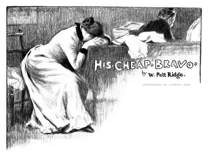 Crying Prints: His Cheap Bravo, 1898. Creator: Unknown