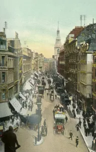 Eyre And Prints: Cheapside, c1900s. Creator: Eyre & Spottiswoode