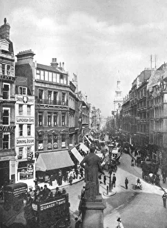 Raithby Lawrence Prints: Cheapside, London, 1910. Artist: Garratt & Atkinson