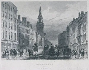 Cheapside, London, c1830