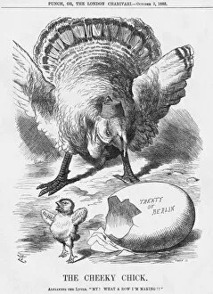 The Cheeky Chick, 1885. Artist: Joseph Swain