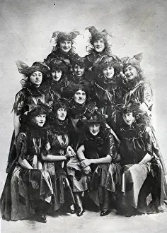 Mosman New South Wales Australia Prints: The Cheero Girls. Creator: Unknown