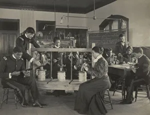 Practical Prints: The cheese press screw - students studying agricultural sciences