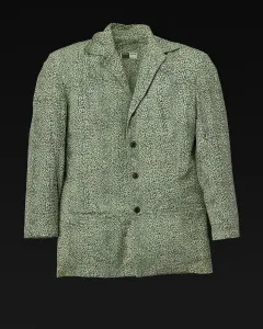 Cheetah print jacket designed by Willi Smith, 1969-1987. Creator: Willi Smith Cheetah print jacket designed by Willi Smith, 1969-1987. Creator: Willi Smith