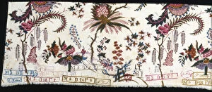 Sample Collection: Chef-de-piece (Furnishing Fabric), France, 1850 / 75. Creator: Unknown