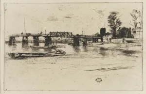 Chelsea, 1879. Creator: James Abbott McNeill Whistler