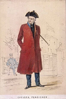 Pensioner Gallery: A Chelsea pensioner, 1855. Artist: Day & Son