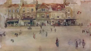 Chelsea Shops, c1855, (1904). Artist: James Abbott McNeill Whistler
