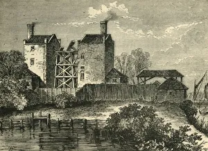 Chelsea Water-Works, in 1750, (c1876). Creator: Unknown