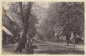 Bedford Francis Prints: Cheltenham, the Promenade, 1860 / 94. Creator: Francis Bedford