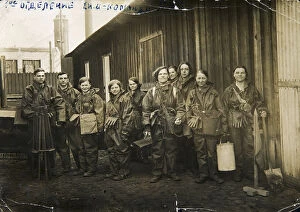 Images Dated 4th February 2010: Chemical defence unit (PVChO), USSR, 1930s