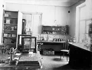Laboratory Prints: The chemical room in the Physiology Department at the Imperial Institute of Experimental