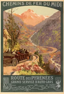 Chemin de fer du Midi. Route des Pyrenees, c. 1900-1910