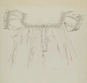 Parker Prints: Chemise, c. 1937. Creator: Gladys C. Parker