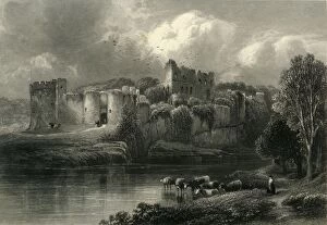 Co Cassell Petter Galpin Gallery: Chepstow Castle, c1870