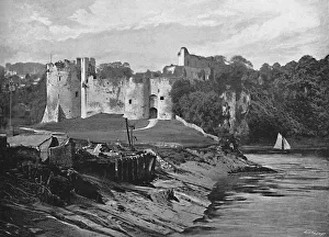 Monmouthshire Prints: Chepstow Castle, c1896. Artist: Harvey Barton