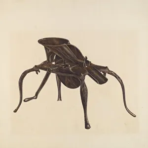 Cherries Gallery: Cherry Pitter, c. 1940. Creator: Archie Thompson