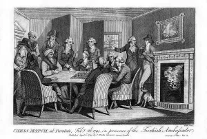 Chessboard Prints: Chess match, at Parsloes, Febuary 23rd