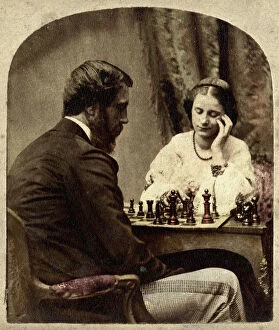 Images Dated 25th March 2009: The Chess Players