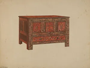 Drawer Prints: Chest, 1936. Creator: John Dieterich