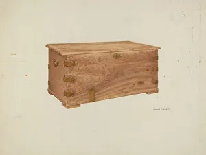 Edward Jewett Prints: Chest, 1937. Creator: Edward Jewett
