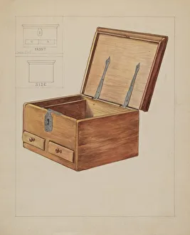 Jackson Frederick Prints: Chest, c. 1936. Creator: Frederick Jackson