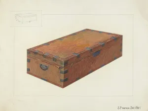 Samuel Fineman Prints: Chest, c. 1936. Creator: Samuel Fineman