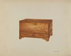 Storage Collection: Chest, c. 1938. Creator: Henry Meyers