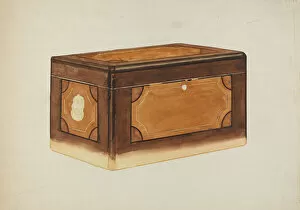 Images Dated 6th April 2021: Chest, c. 1940. Creator: Unknown