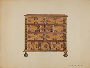 Chest of Drawers, 1935 / 1942. Creator: Lorenz Rothkrantz