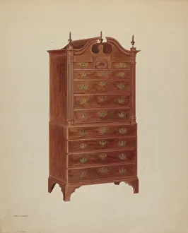 Chest-On-Chest, c. 1938. Creator: Arthur Johnson