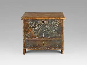 Chest Of Drawers Collection: Chest-Over-Drawer, c. 1725. Creator: Robert Crosman