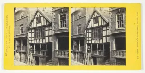 Half Timbered Prints: Chester - Gods Providence House, 1652, 1850 / 94. Creator: Francis Bedford