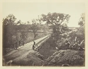 Tim Osullivan Prints: Chesterfield Bridge, North Anna, Virginia, May 1864. Creator: Alexander Gardner