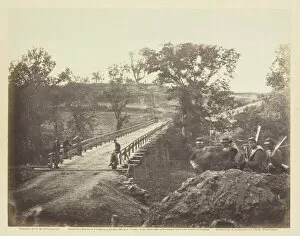 Timber Gallery: Chesterfield Bridge, North Anna, Virginia, May 1864. Creator: Alexander Gardner