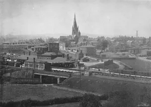 Train Collection: Chesterfield, c1896. Artist: Albert Edward Seaman