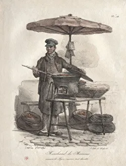 1758 1836 Prints: Chestnut Peddler. Creator: Carle Vernet (French, 1758-1836)