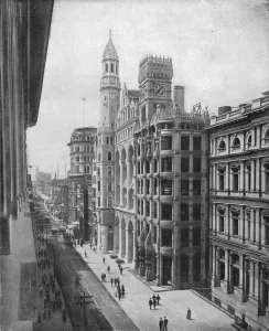 Penn Prints: Chestnut Street, Philadelphia, USA, c1900. Creator: Unknown