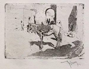 Cheval du Maroc. Creator: Mariano Fortuny y Carbo (Spanish, 1838-1874)