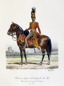 Maison Du Roi Prints: Chevau-Legers de la Garde du Roi