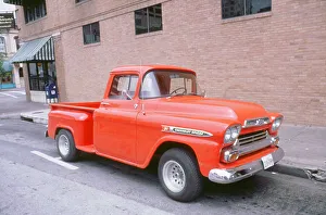 Front Three Quarters Prints: Chevrolet Apache pick up truck